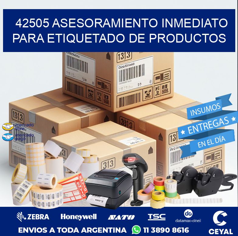 42505 ASESORAMIENTO INMEDIATO PARA ETIQUETADO DE PRODUCTOS