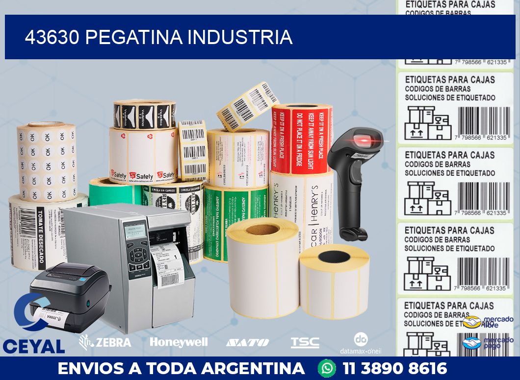 43630 PEGATINA INDUSTRIA