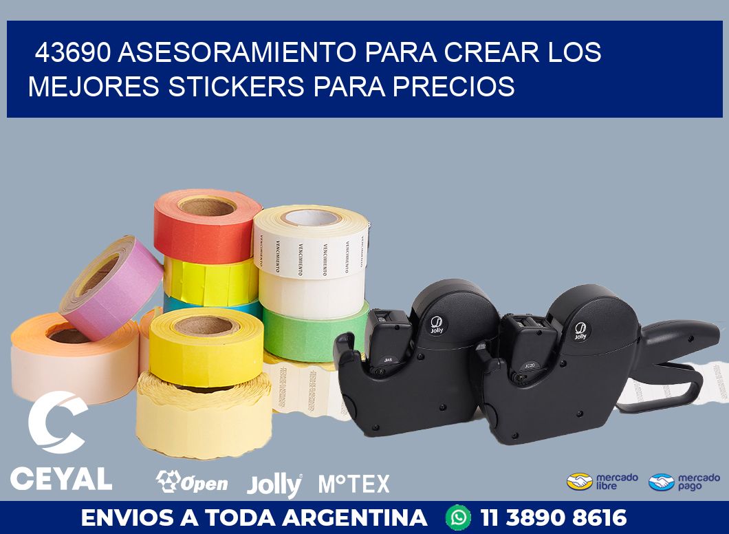43690 ASESORAMIENTO PARA CREAR LOS MEJORES STICKERS PARA PRECIOS