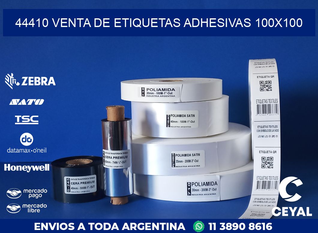 44410 VENTA DE ETIQUETAS ADHESIVAS 100X100