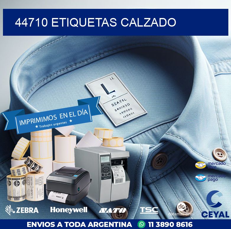 44710 ETIQUETAS CALZADO
