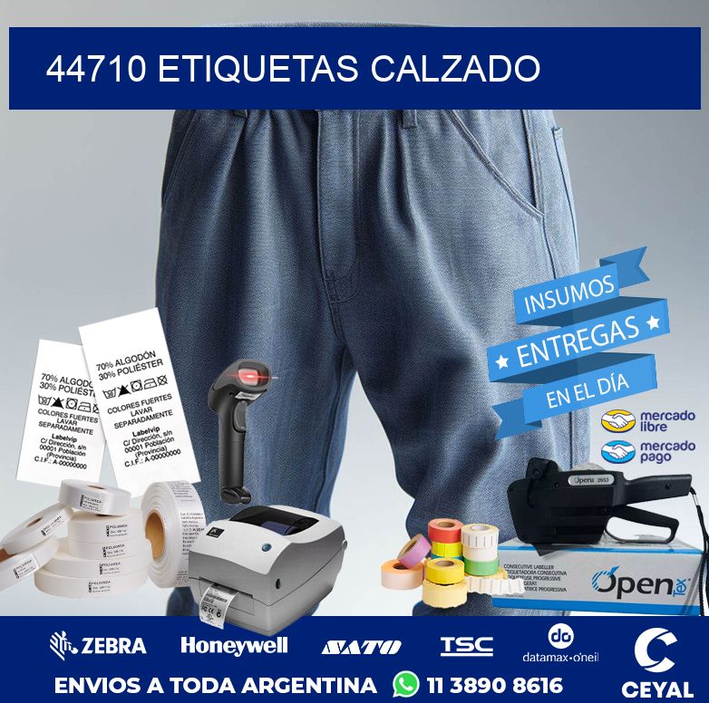 44710 ETIQUETAS CALZADO