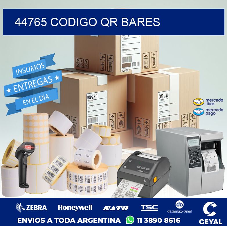 44765 CODIGO QR BARES