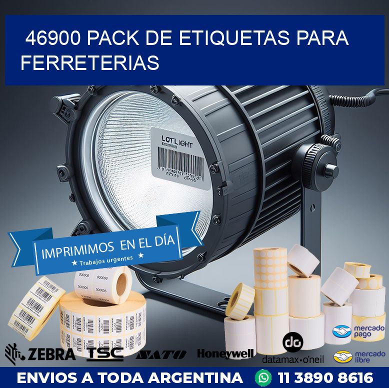 46900 PACK DE ETIQUETAS PARA FERRETERIAS