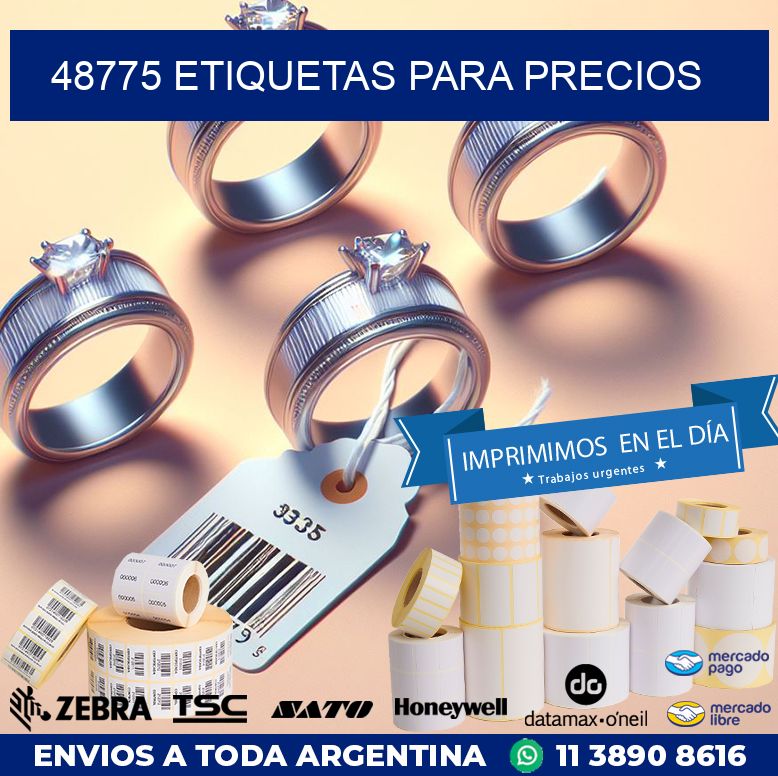 48775 ETIQUETAS PARA PRECIOS