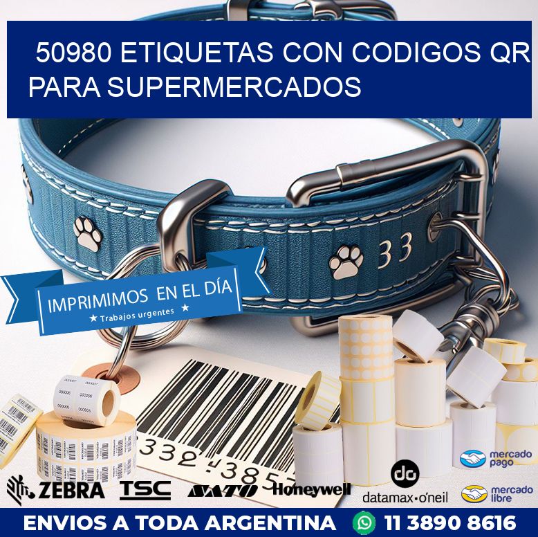 50980 ETIQUETAS CON CODIGOS QR PARA SUPERMERCADOS