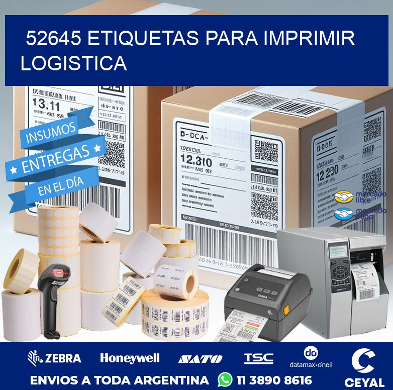 52645 ETIQUETAS PARA IMPRIMIR LOGISTICA