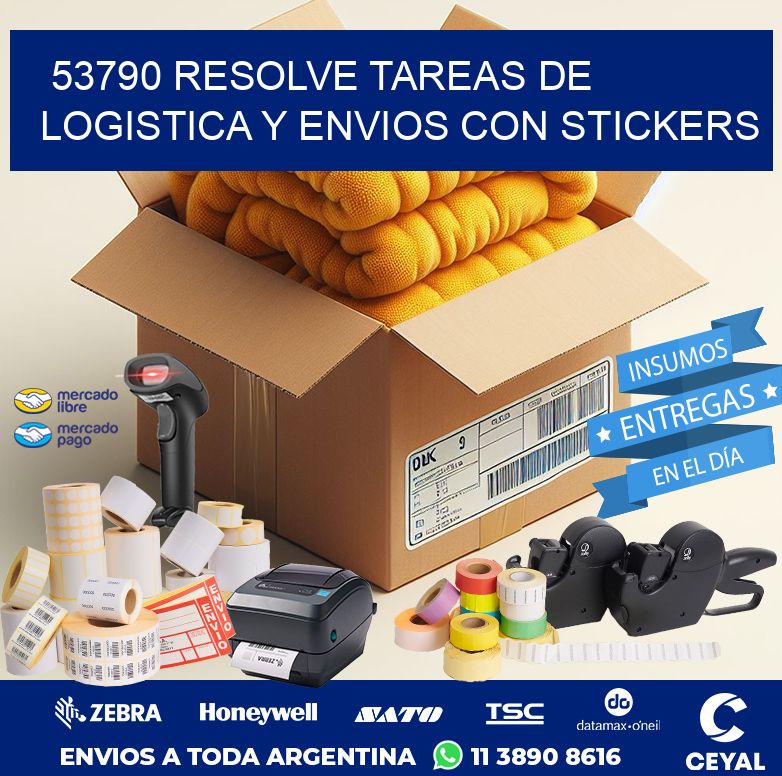 53790 RESOLVE TAREAS DE LOGISTICA Y ENVIOS CON STICKERS