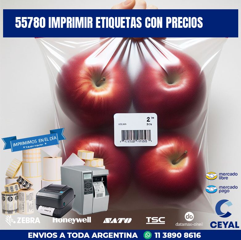 55780 IMPRIMIR ETIQUETAS CON PRECIOS