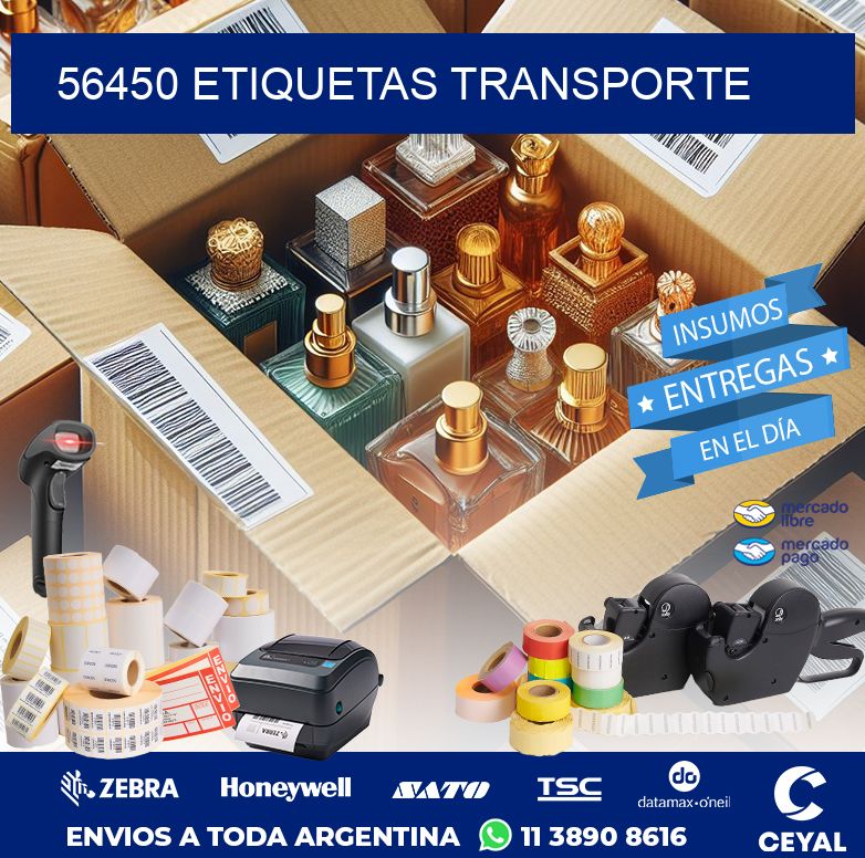 56450 ETIQUETAS TRANSPORTE