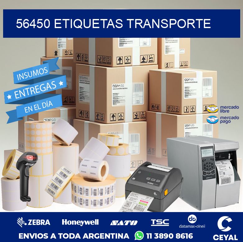 56450 ETIQUETAS TRANSPORTE
