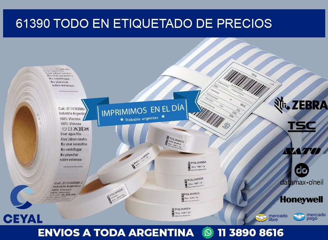 61390 TODO EN ETIQUETADO DE PRECIOS
