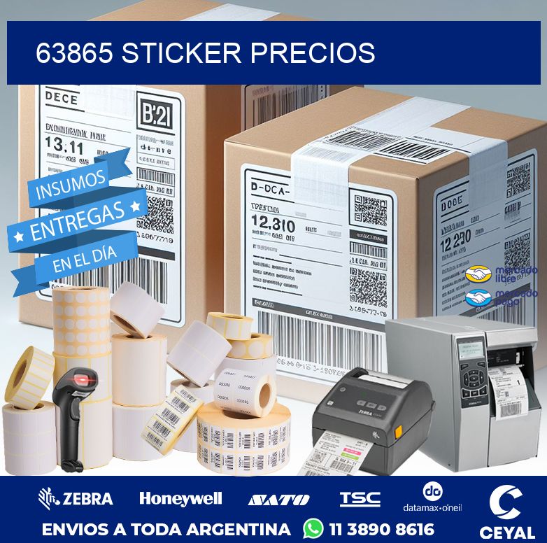 63865 STICKER PRECIOS