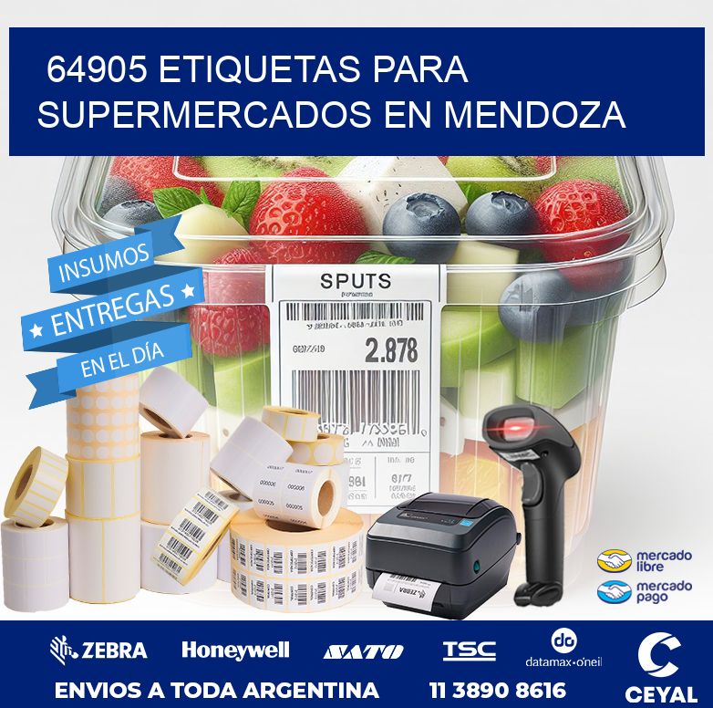 64905 ETIQUETAS PARA SUPERMERCADOS EN MENDOZA