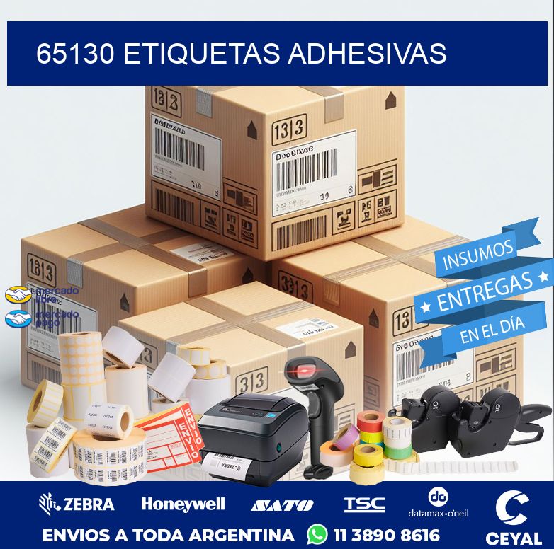 65130 ETIQUETAS ADHESIVAS