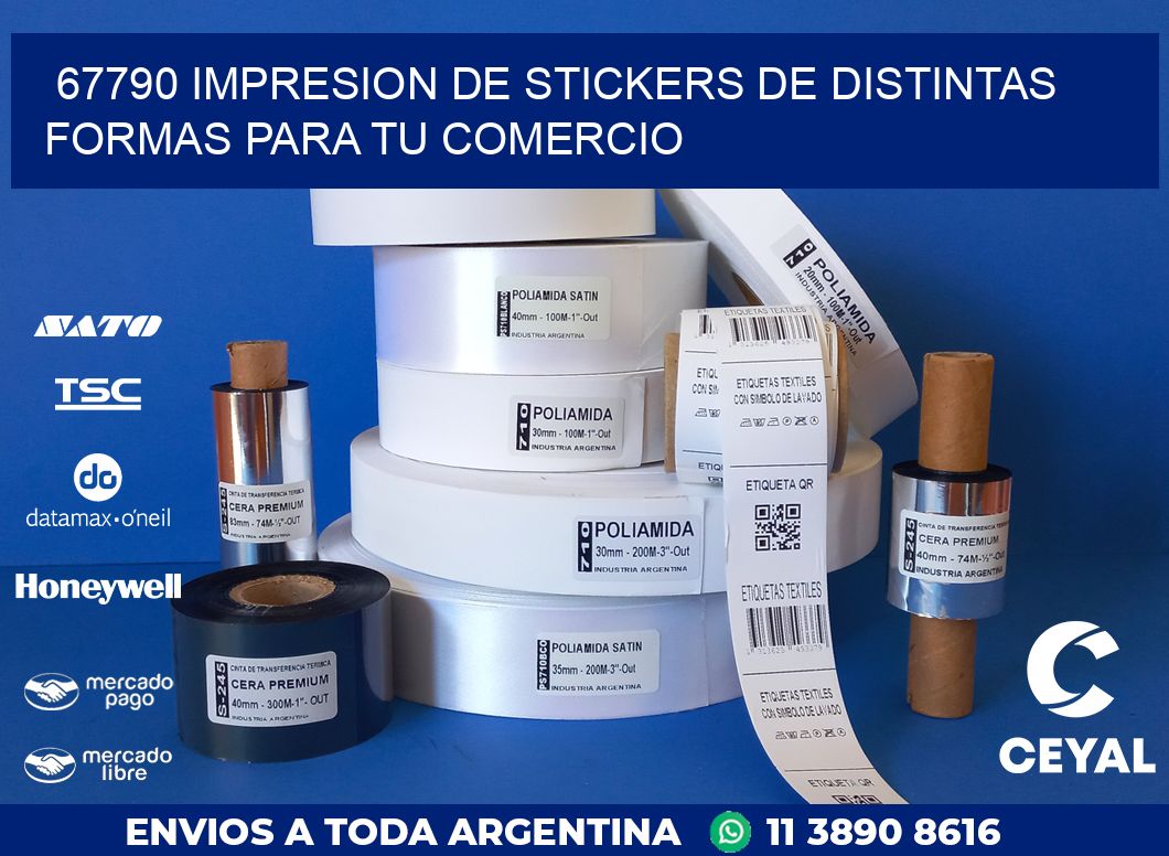 67790 IMPRESION DE STICKERS DE DISTINTAS FORMAS PARA TU COMERCIO