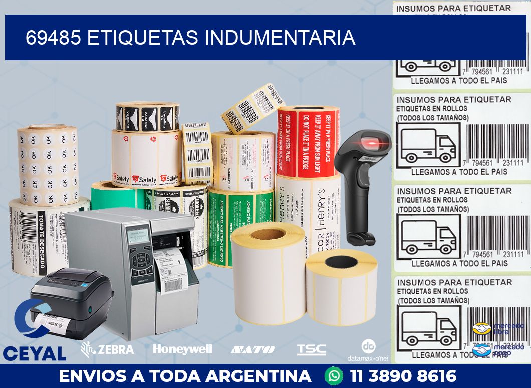 69485 ETIQUETAS INDUMENTARIA