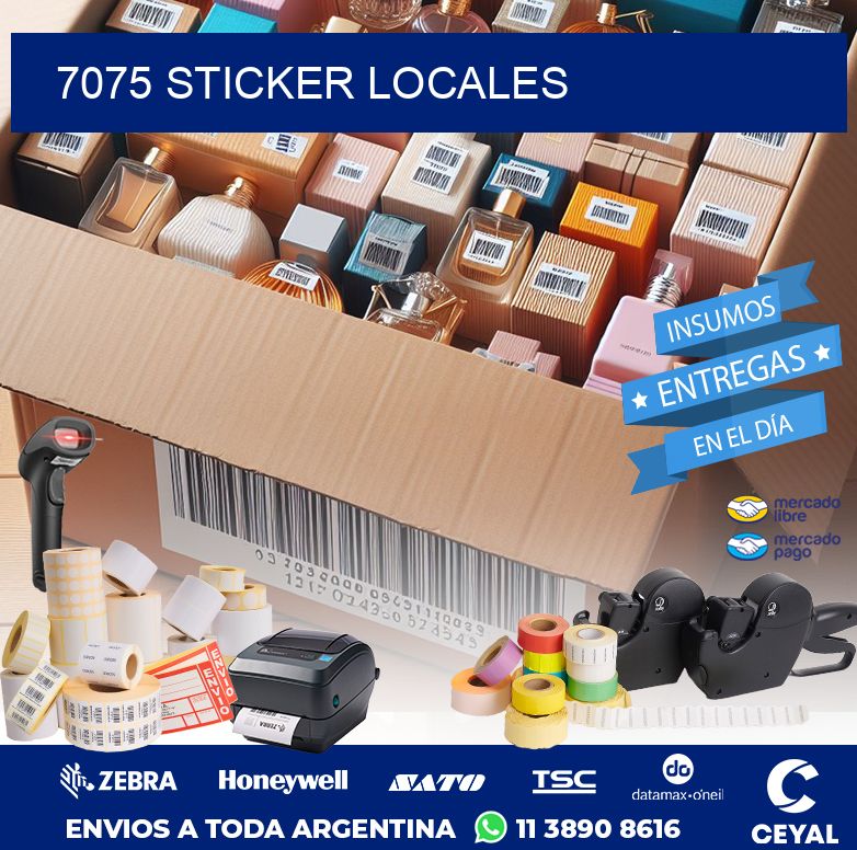 7075 STICKER LOCALES