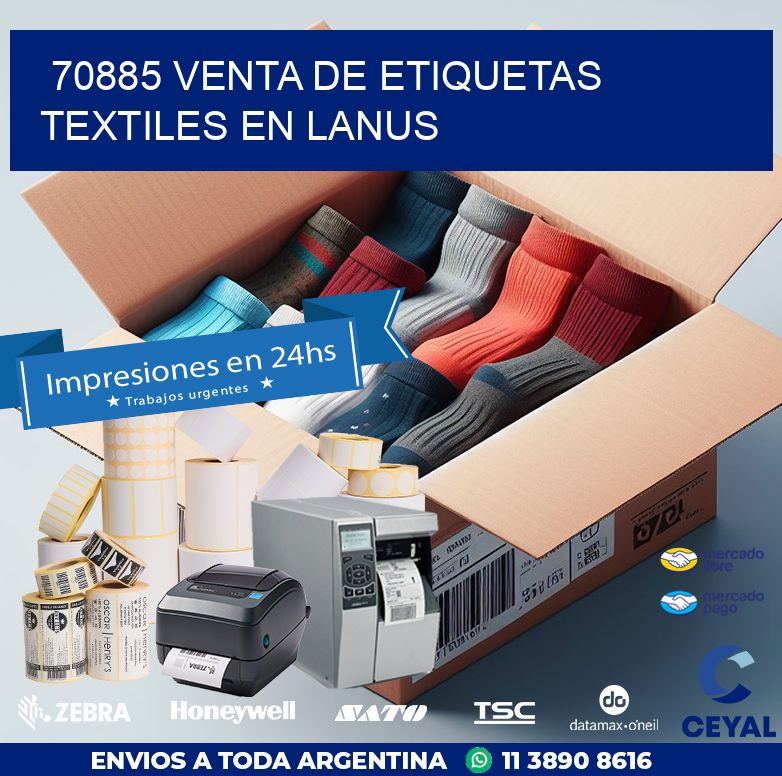 70885 VENTA DE ETIQUETAS TEXTILES EN LANUS