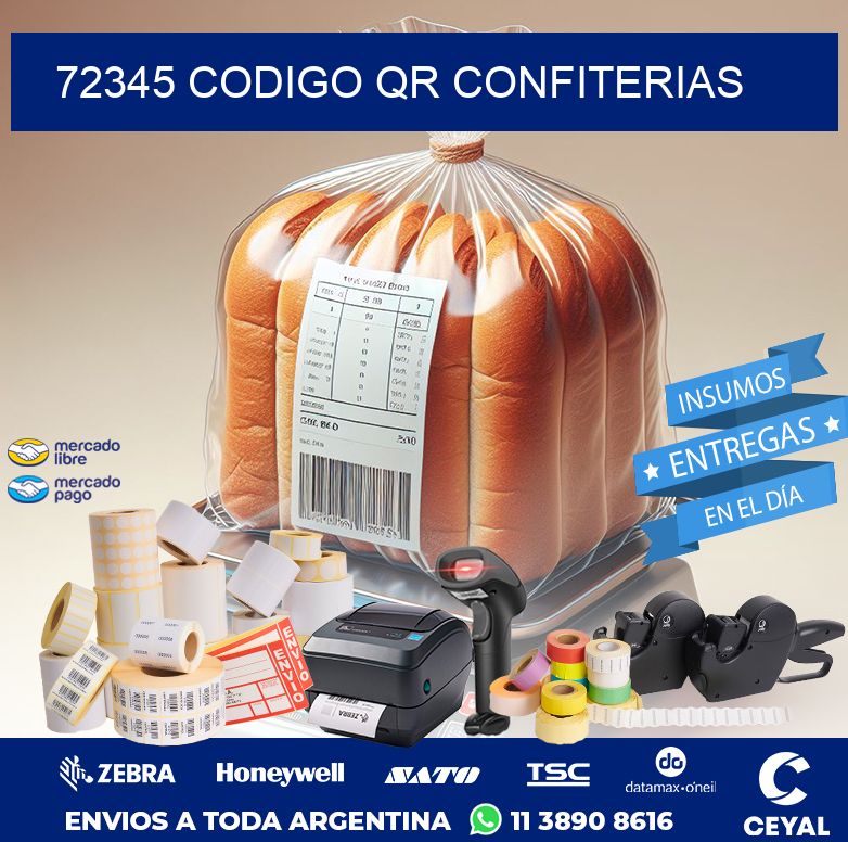72345 CODIGO QR CONFITERIAS