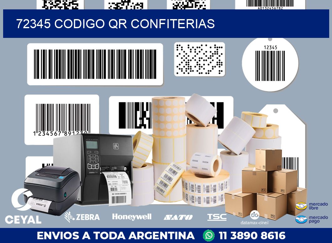 72345 CODIGO QR CONFITERIAS