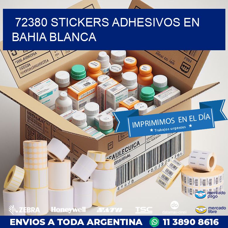 72380 STICKERS ADHESIVOS EN BAHIA BLANCA