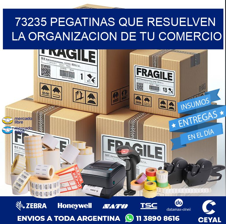 73235 PEGATINAS QUE RESUELVEN LA ORGANIZACION DE TU COMERCIO