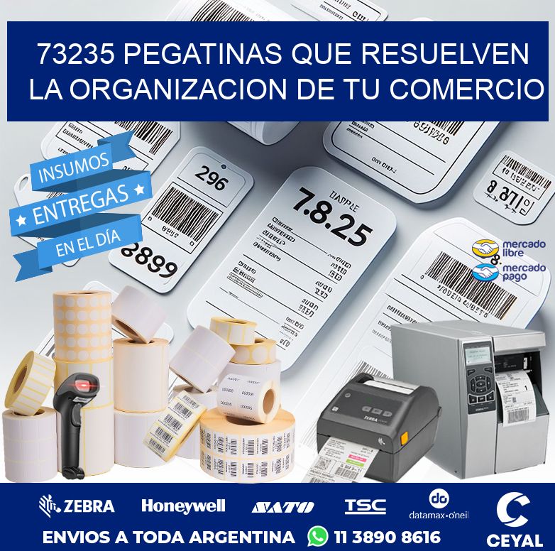 73235 PEGATINAS QUE RESUELVEN LA ORGANIZACION DE TU COMERCIO