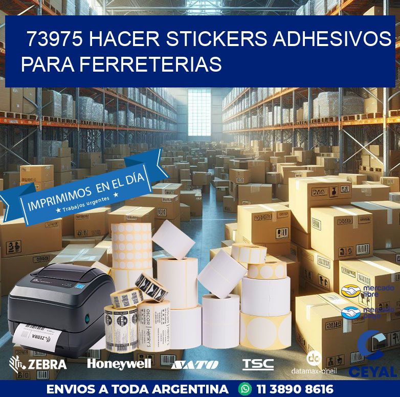 73975 HACER STICKERS ADHESIVOS PARA FERRETERIAS