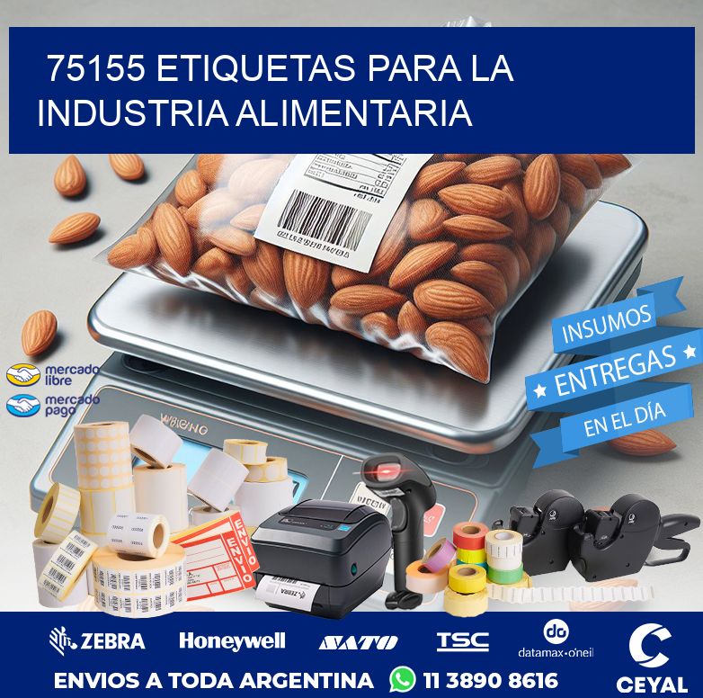 75155 ETIQUETAS PARA LA INDUSTRIA ALIMENTARIA