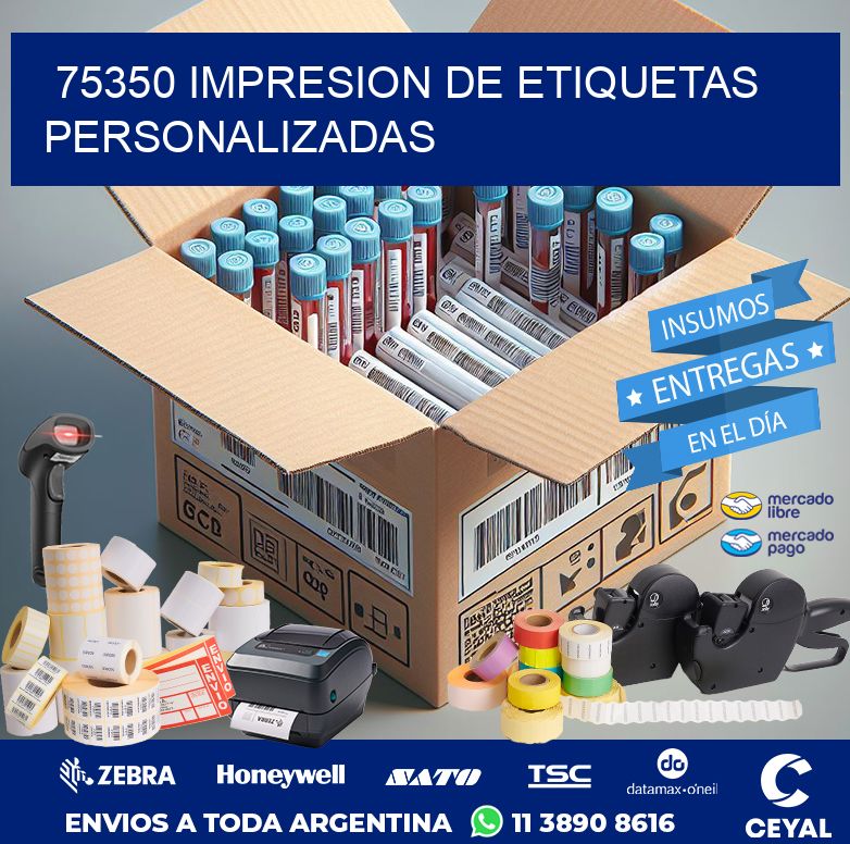 75350 IMPRESION DE ETIQUETAS PERSONALIZADAS