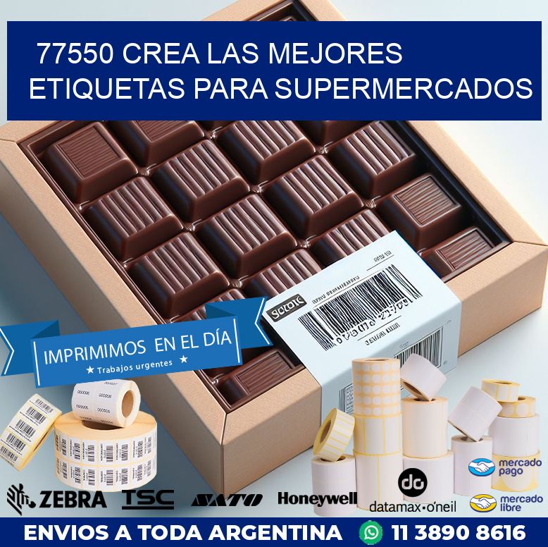 77550 CREA LAS MEJORES ETIQUETAS PARA SUPERMERCADOS