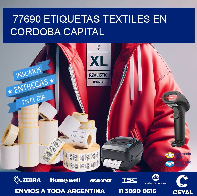 77690 ETIQUETAS TEXTILES EN CORDOBA CAPITAL