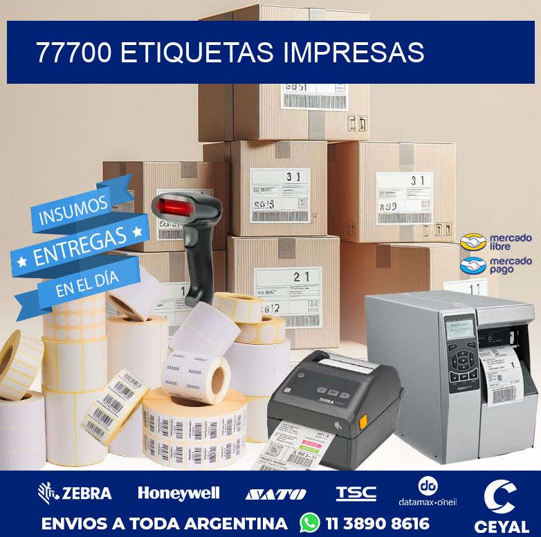 77700 ETIQUETAS IMPRESAS
