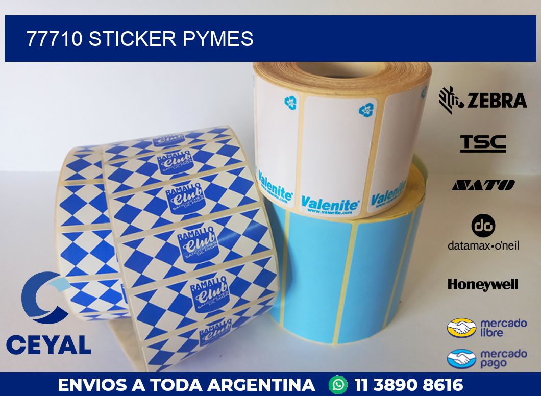 77710 STICKER PYMES