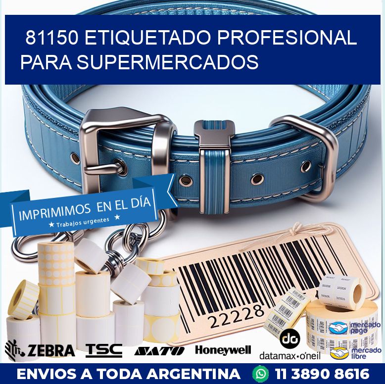 81150 ETIQUETADO PROFESIONAL PARA SUPERMERCADOS