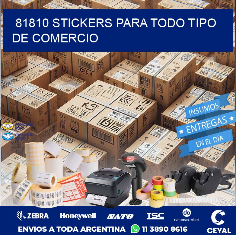 81810 STICKERS PARA TODO TIPO DE COMERCIO