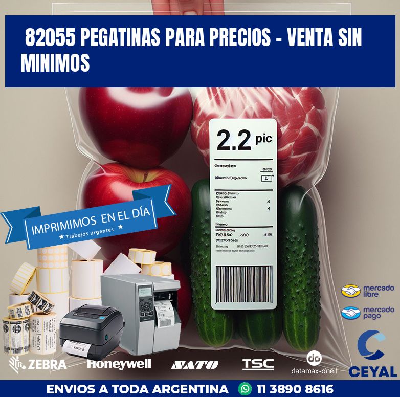 82055 PEGATINAS PARA PRECIOS - VENTA SIN MINIMOS