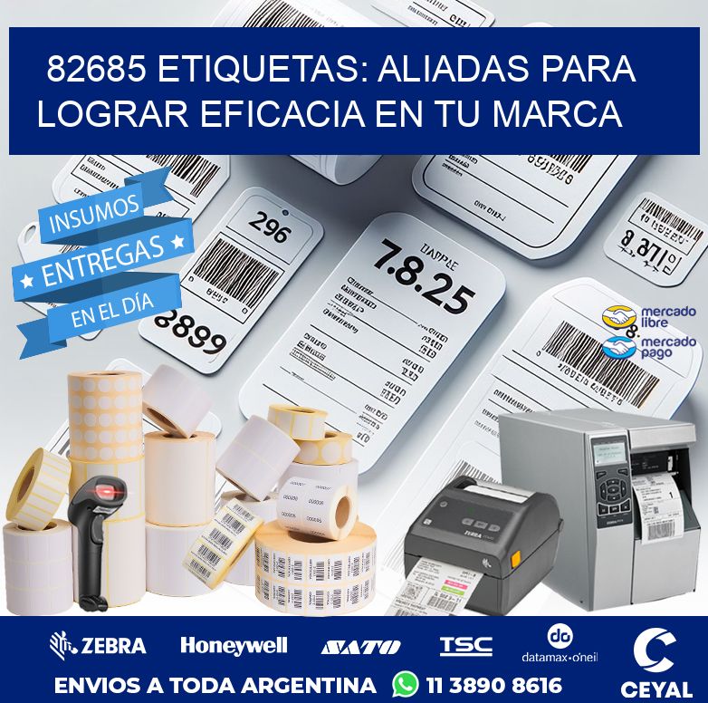 82685 ETIQUETAS: ALIADAS PARA LOGRAR EFICACIA EN TU MARCA