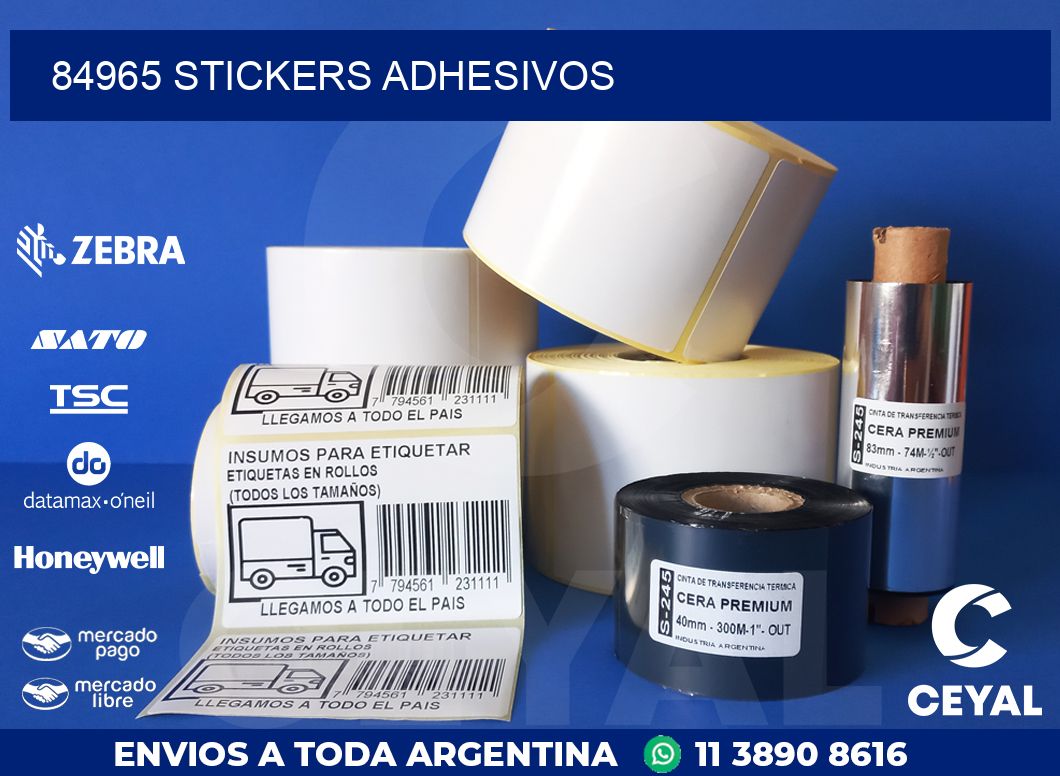 84965 STICKERS ADHESIVOS