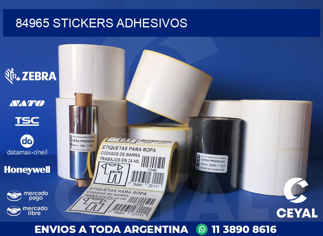 84965 STICKERS ADHESIVOS