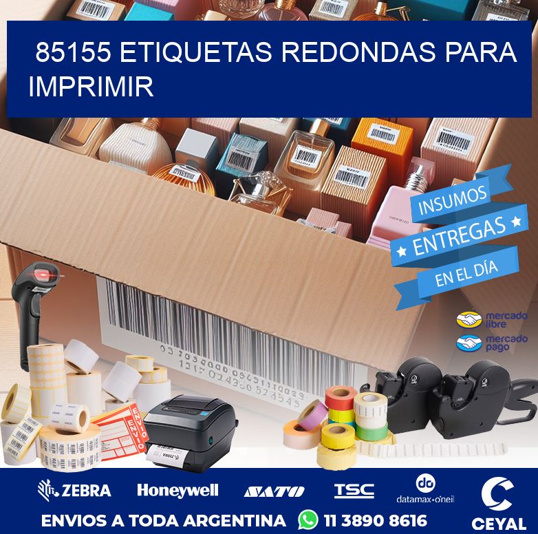 85155 ETIQUETAS REDONDAS PARA IMPRIMIR