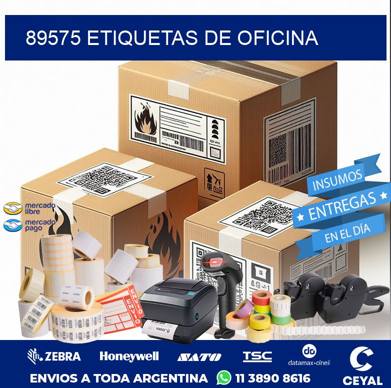 89575 ETIQUETAS DE OFICINA