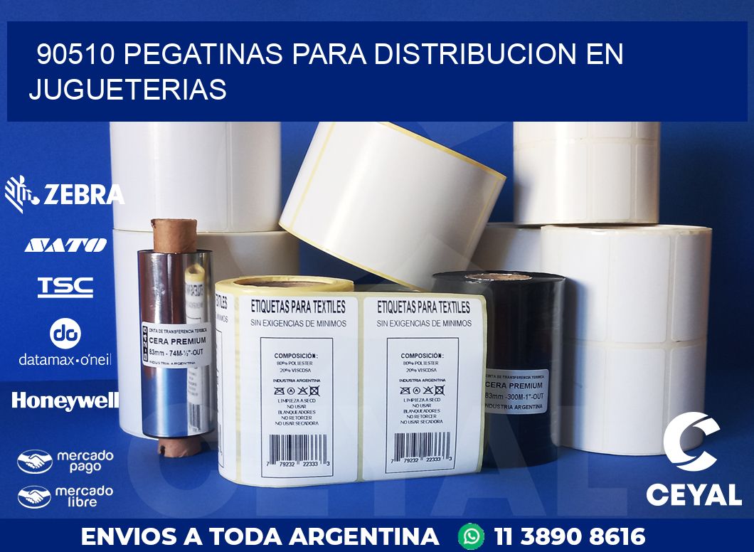 90510 PEGATINAS PARA DISTRIBUCION EN JUGUETERIAS