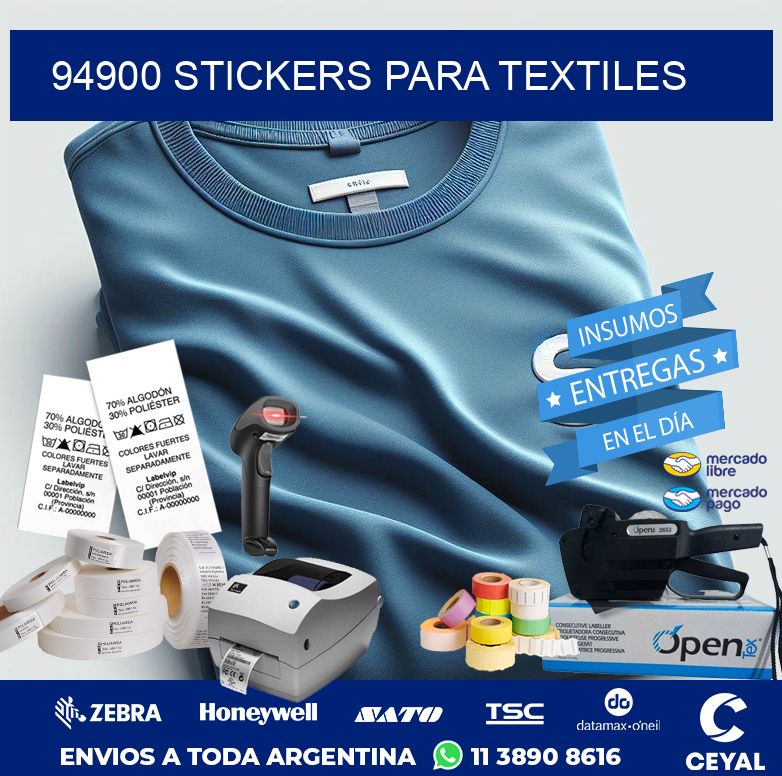 94900 STICKERS PARA TEXTILES