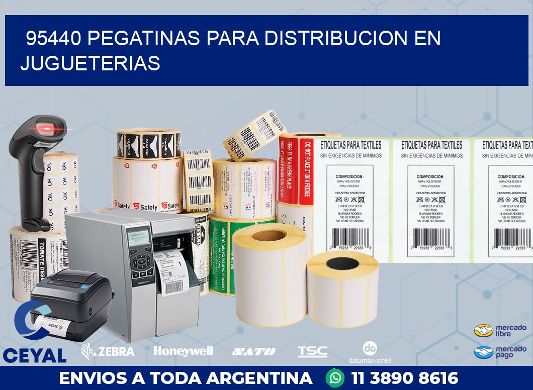 95440 PEGATINAS PARA DISTRIBUCION EN JUGUETERIAS