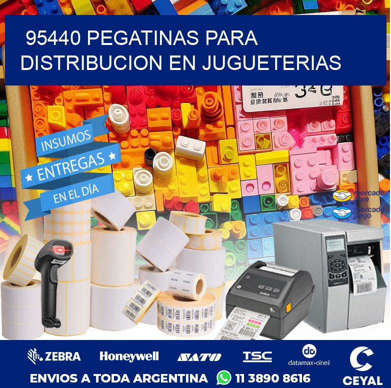 95440 PEGATINAS PARA DISTRIBUCION EN JUGUETERIAS