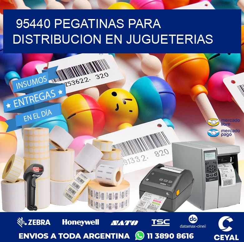 95440 PEGATINAS PARA DISTRIBUCION EN JUGUETERIAS
