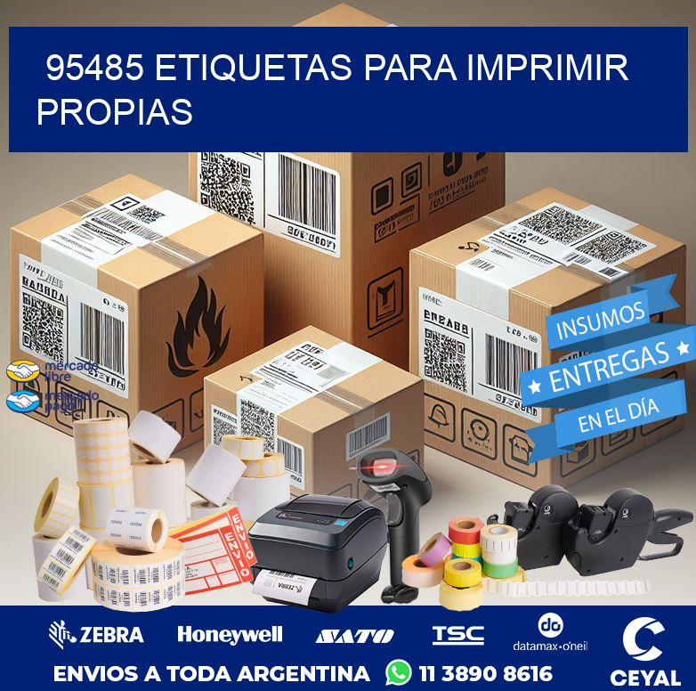 95485 ETIQUETAS PARA IMPRIMIR PROPIAS