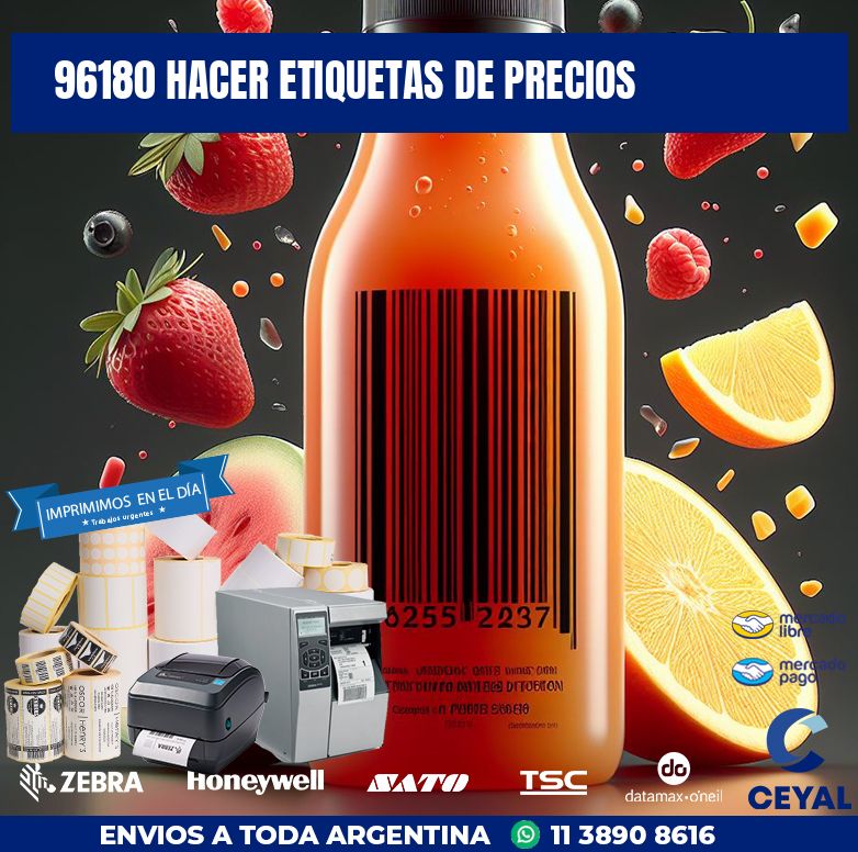 96180 HACER ETIQUETAS DE PRECIOS